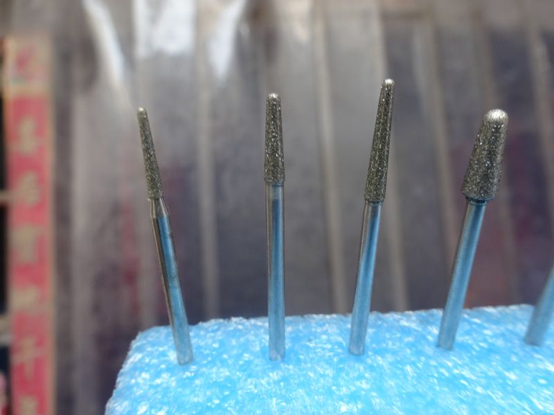 迷你拋光羊毛筆刷筆型刷電鉆電磨刷筆形刷帶柄羊毛磨頭碗型T型