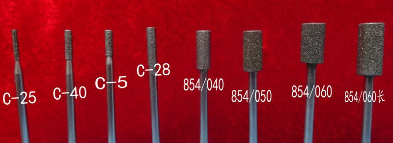 迷你拋光羊毛筆刷筆型刷電鉆電磨刷筆形刷帶柄羊毛磨頭碗型T型